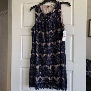 Navy blue dress